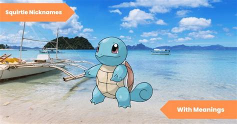 squirtle nickname|101 Squirtle Nicknames for the the Adorable Aqua